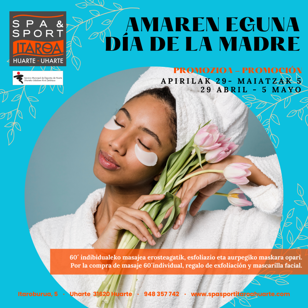 Especial Día de la Madre – Masaje de 60 Minutos Individual